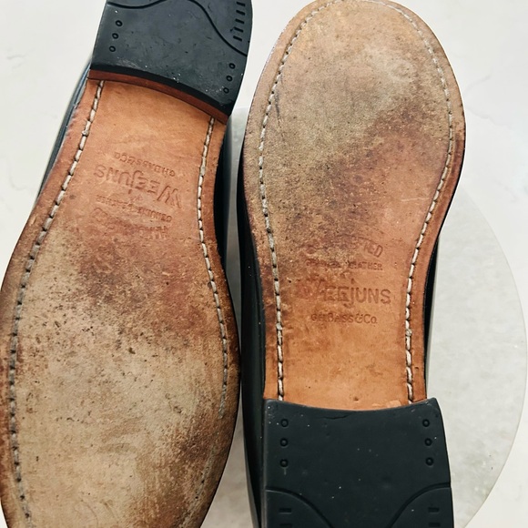 Bass Weejun Classic Black Penny Loafers Loafers - Picture 4 of 4